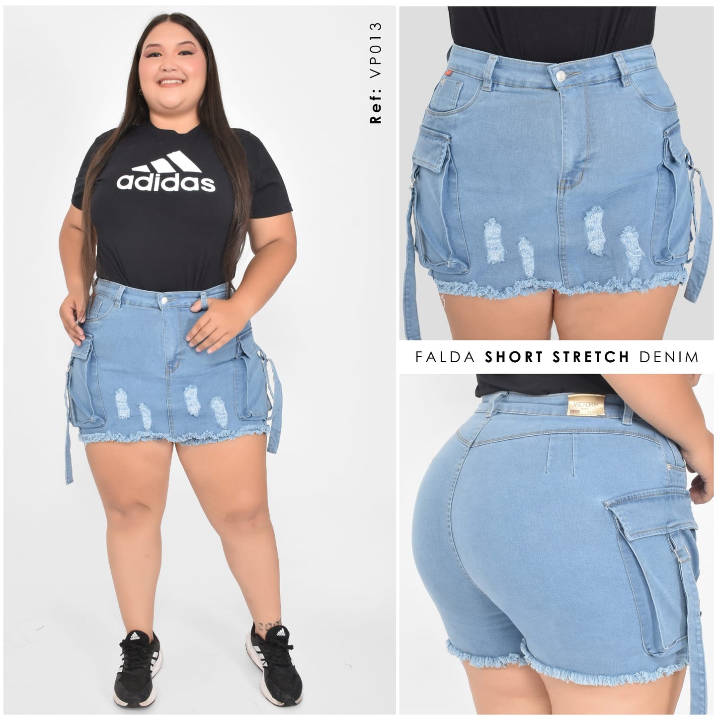 FALDA SHORTS TALLA PLUS REF:VP013