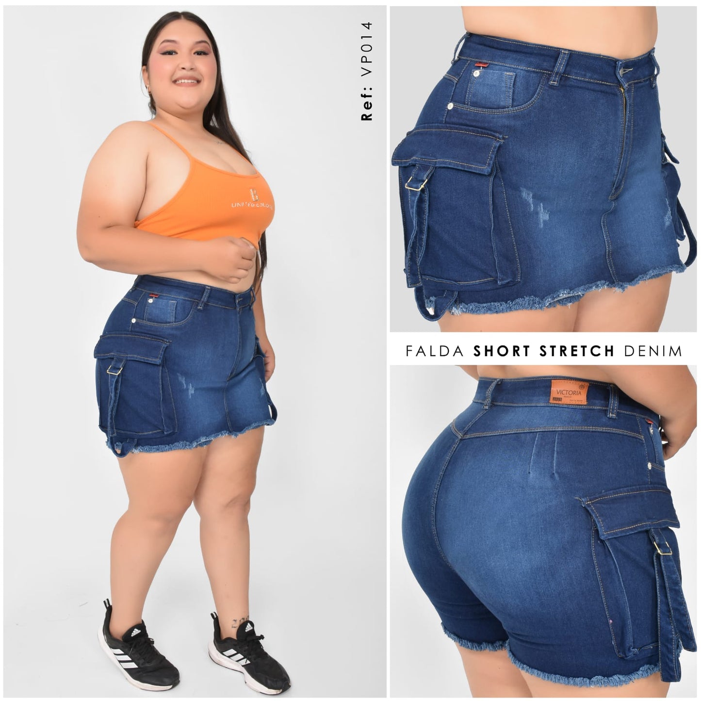 FALDA SHORTS TALLA PLUS REF:VP014