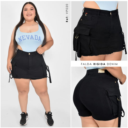 FALDA SHORTS TALLA PLUS REF:VP020