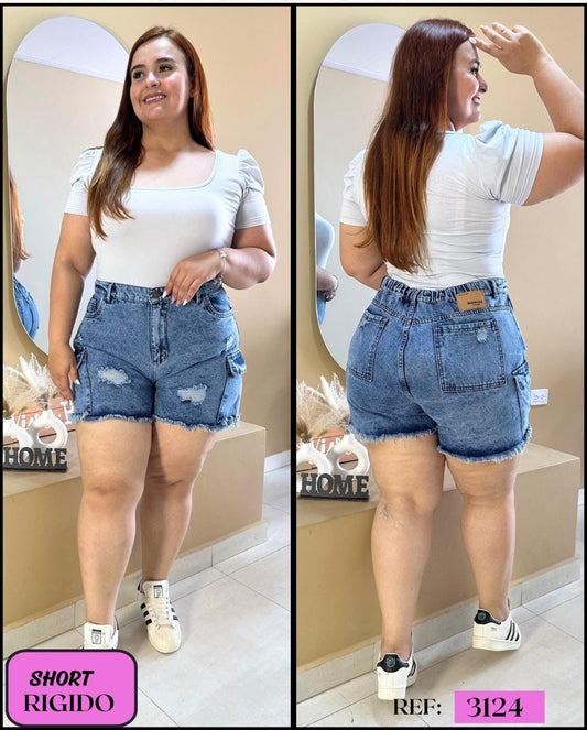 SHORTS PRETINA CAUCHO REF:3124