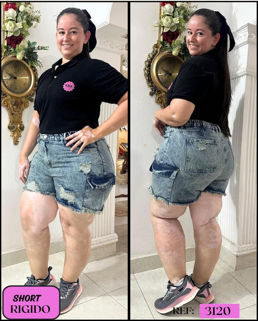 SHORTS PRETINA CAUCHO REF:3120